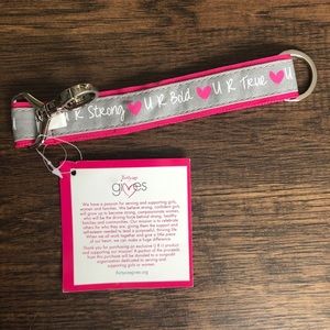 Thirty-One 31 Wristlet Keychain